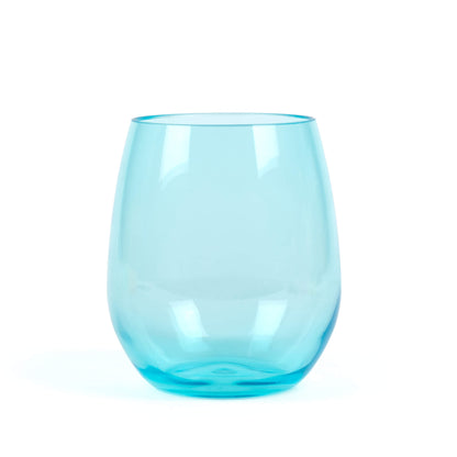 Unbreakable Stemless Wine Glasses- Bright Collection